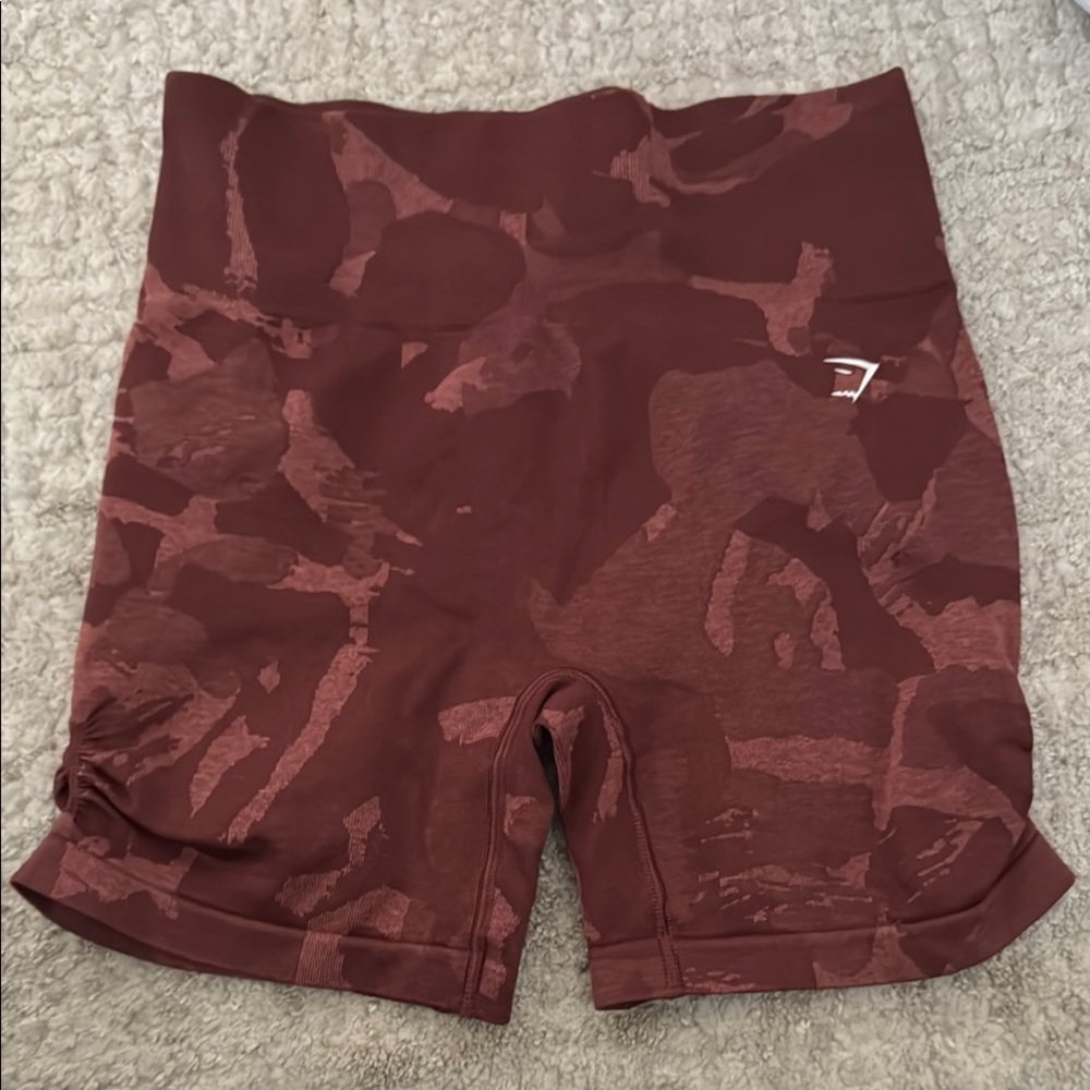 Gymshark Women's Red Shorts